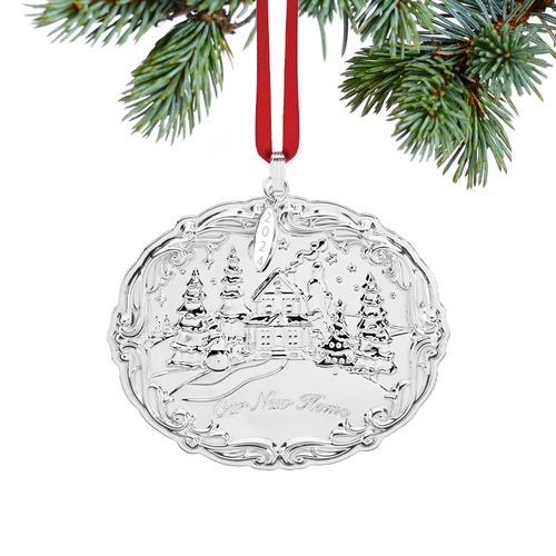 Reed & Barton 2024 New Home Sterling Silver Christmas Ornament