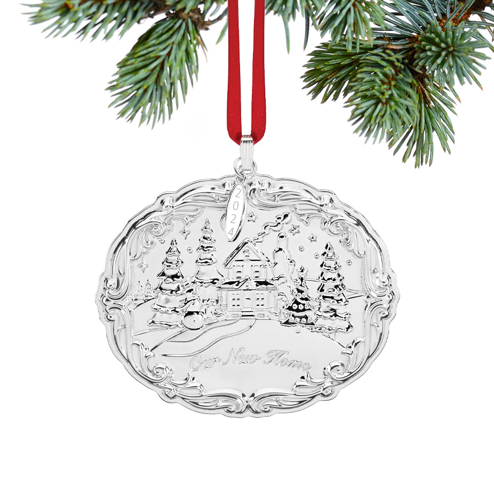 Reed & Barton 2024 New Home Sterling Silver Christmas Ornament ...