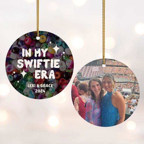 Personalized In My Swiftie Era Christmas Ornament