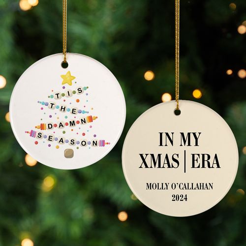 Personalized In My Xmas Era Christmas Ornament